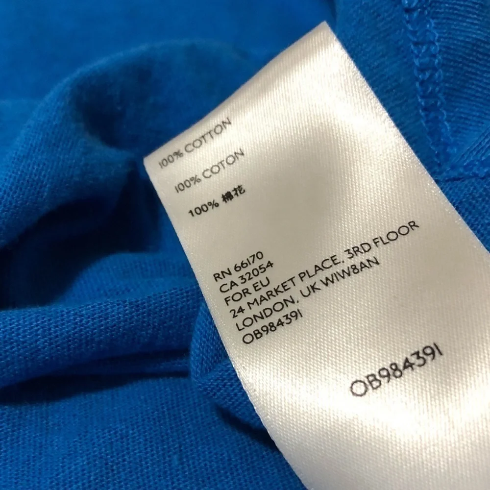 We The Free People blue pullover tank top small